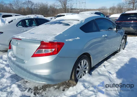 2012 Honda Civic Ex z USA, uszkodzony, nr VIN 2HGFG3B86CH558382